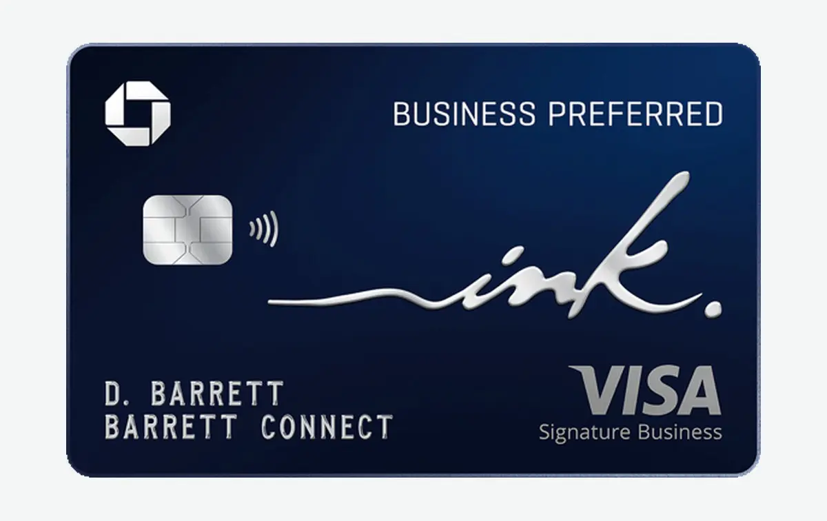 Chase Ink Business Preferred credit card