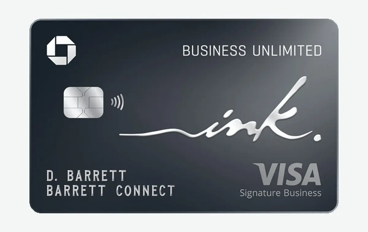 Chase Ink Business Unlimited credit card